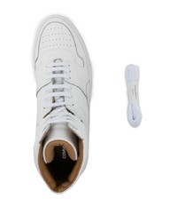 Baskets montantes en cuir blanches Common Projects