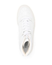 Baskets montantes en cuir blanches Premiata