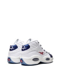 Baskets montantes en cuir blanches Reebok