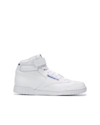 Baskets montantes en cuir blanches Reebok