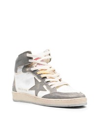 Baskets montantes en cuir blanches Golden Goose