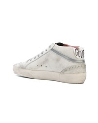 Baskets montantes en cuir blanches Golden Goose Deluxe Brand