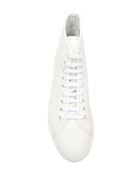 Baskets montantes en cuir blanches Common Projects