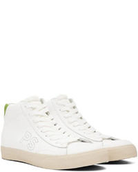 Baskets montantes en cuir blanches Ps By Paul Smith