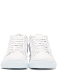 Baskets montantes en cuir blanches Etq Amsterdam