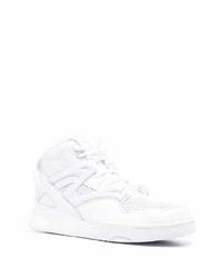 Baskets montantes en cuir blanches Reebok