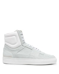 Baskets montantes en cuir grises Common Projects