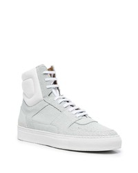 Baskets montantes en cuir grises Common Projects