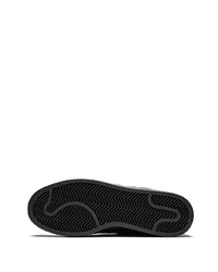 Baskets montantes en cuir imprimées serpent noires adidas