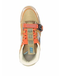 Baskets montantes en cuir multicolores Nike