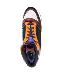 Baskets montantes en cuir multicolores adidas