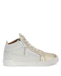 Baskets montantes en cuir multicolores Giuseppe Zanotti