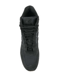 Baskets montantes en cuir noires New Balance