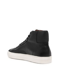 Baskets montantes en cuir noires Common Projects