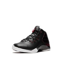 Baskets montantes en cuir noires Jordan