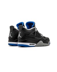 Baskets montantes en cuir noires Jordan