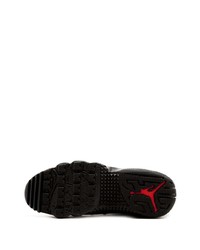 Baskets montantes en cuir noires Jordan