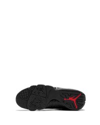 Baskets montantes en cuir noires Jordan