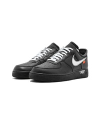 Baskets montantes en cuir noires Nike