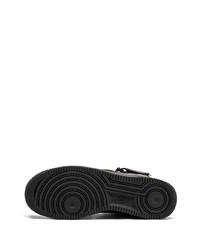 Baskets montantes en cuir noires Nike