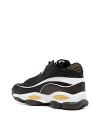 Baskets montantes en cuir noires Reebok