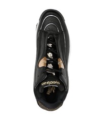 Baskets montantes en cuir noires Reebok