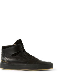 Baskets montantes en cuir noires Common Projects