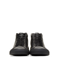 Baskets montantes en cuir noires Common Projects