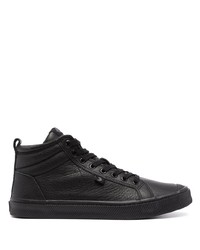 Baskets montantes en cuir noires Cariuma