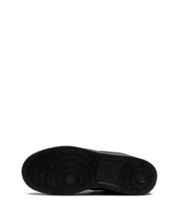 Baskets montantes en cuir noires Nike