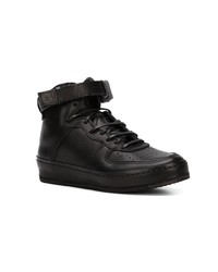 Baskets montantes en cuir noires Hender Scheme