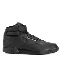 Baskets montantes en cuir noires Reebok