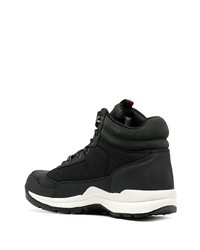 Baskets montantes en cuir noires Fila