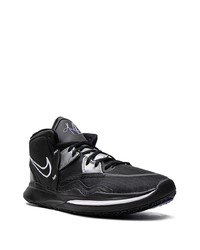 Baskets montantes en cuir noires Nike