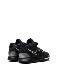 Baskets montantes en cuir noires Nike