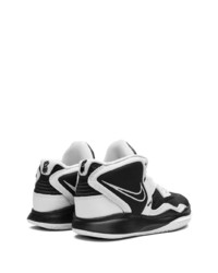 Baskets montantes en cuir noires Nike