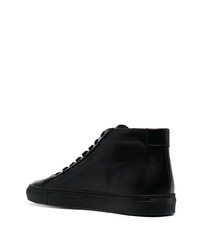 Baskets montantes en cuir noires Common Projects