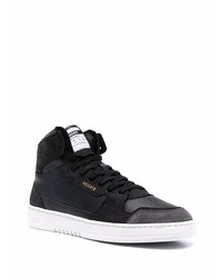 Baskets montantes en cuir noires Axel Arigato