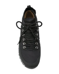 Baskets montantes en cuir noires Premiata