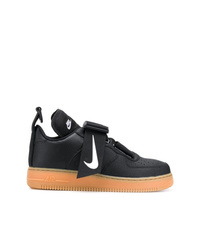 Baskets montantes en cuir noires Nike