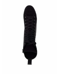 Baskets montantes en cuir noires ANN DEMEULEMEESTE