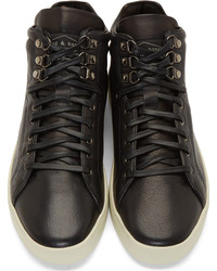 Baskets montantes en cuir noires Rag and Bone