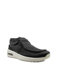 Baskets montantes en cuir noires Nike