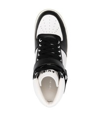 Baskets montantes en cuir noires Amiri