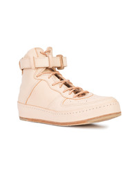 Baskets montantes en cuir roses Hender Scheme