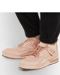 Baskets montantes en cuir roses Hender Scheme