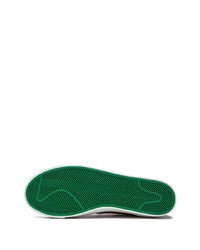 Baskets montantes en cuir vert foncé Nike