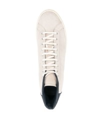 Baskets montantes en daim beiges Common Projects