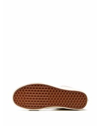 Baskets montantes en daim beiges Vans