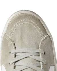 Baskets montantes en daim blanches Golden Goose Deluxe Brand